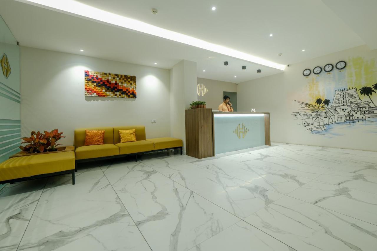 The Heartland Business Hotel, Trivandrum Thiruvananthapuram Exteriör bild
